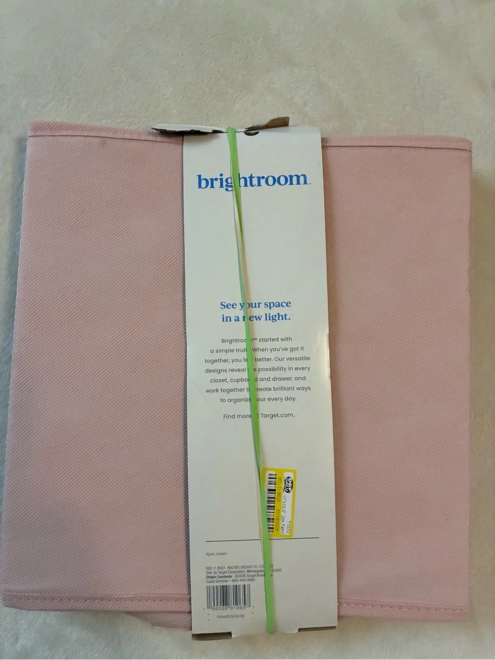 Brightroom pink fabric